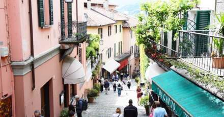 De compras en el Lago de Como