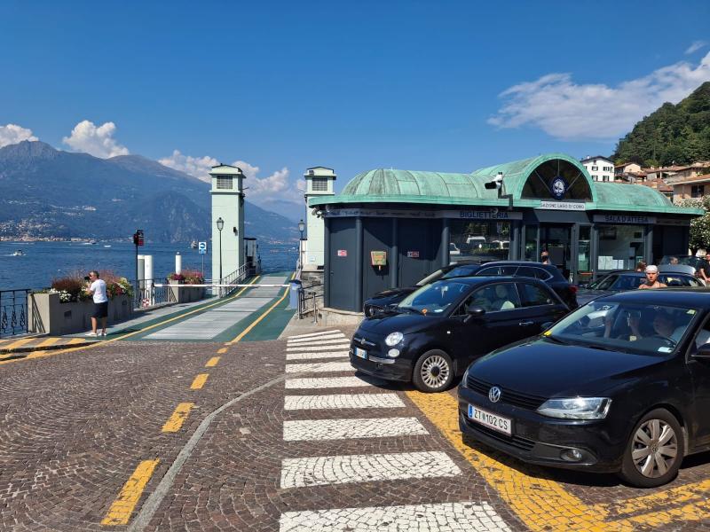 Puerto de embarque de Bellagio